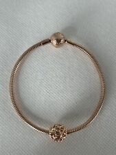 gold pandora bracelet for sale  CHELMSFORD