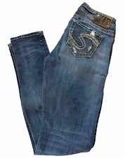 Buckle silver jeans for sale  Shelby