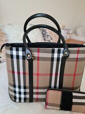 Lovely checked bag for sale  LEICESTER