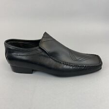 Clarks black leather for sale  LONDON