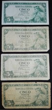 billete cinco pesetas segunda mano billete cinco pesetas segunda mano Soto del Real