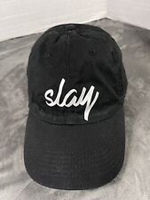 Usado, Boné chapéu adulto preto SLAY goals business hype academia rato strapback finanças  comprar usado  Enviando para Brazil