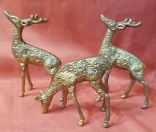 Brass deer set for sale  Palm Bay