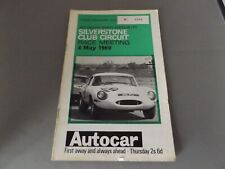 1969 silverstone programme for sale  ST. IVES