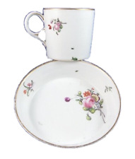 Antigüedad 18thC Francés Porcelana Marseilles Taza y Platillo Tasse France comprar usado  Enviando para Brazil