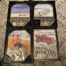 THIS IS THE GOOD LIFE -4 Signs, used for sale  Shipping to South Africa