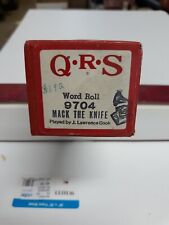 Qrs piano roll for sale  Carrollton