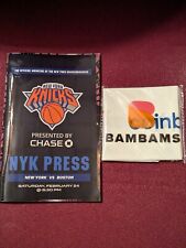 Knicks official game for sale  Putnam Valley