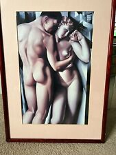 Framed print adam for sale  RICHMOND