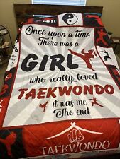 Taekwondo girl quilt for sale  Colorado Springs