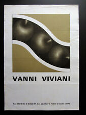 Manifesto originale vanni usato  Milano