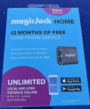 MagicJack - Adaptador de telefone VoIP HOME com 12 meses de serviço - Preto, usado comprar usado  Enviando para Brazil