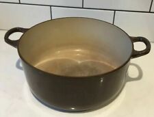 Vintage creuset brown for sale  Shipping to Ireland