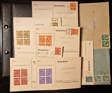 Deutschland 1945 postkarten gebraucht kaufen  Hannover