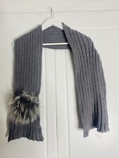 Grey knitted pom for sale  WOODFORD GREEN