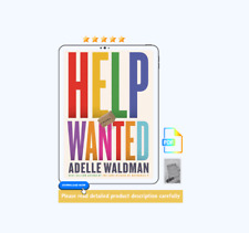 Help Wanted by Adelle Waldman: A Novel comprar usado  Enviando para Brazil