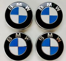 4 BMW Wheel Centre Caps Set of 4 Fits Most 1 3 5 7 Series X6 M3 Z4 E46 E90 68mm for sale  Shipping to South Africa