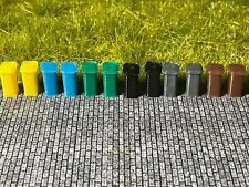 Track N - 12 Pieces - Household Garbage Cans / Garbage Can - 3D Printing - 6 Colors Each 2pcs till salu  Toimitus osoitteeseen Sweden