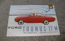 Catalogue ford taunus d'occasion  Le Cendre