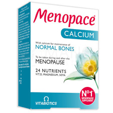 Vitabióticos MENOPACE Calcio Menopausia Vitaminas Multivitaminas Mujeres 60 comprimidos segunda mano  Embacar hacia Argentina