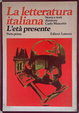 Letteratura italiana storia usato  Italia