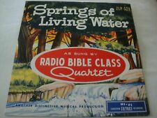 Usado, Rádio Classe Bíblica Quarteto Primavera de Água Viva VINIL LP ÁLBUM ZONDERVAN VICTOR comprar usado  Enviando para Brazil