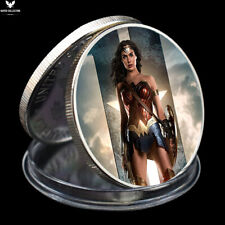 Moneda de Plata Wonder Woman Estados Unidos Película Clásica Liga de la Justicia Medalla en Cápsula segunda mano  Embacar hacia Argentina