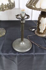 Used, Antique Table Lamp Base Unique Handel Lamb Bross  Reverse Painted Leaded Shade for sale  Canada