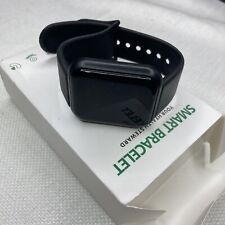 Smartwatch pulseira inteligente frequência cardíaca pressão arterial chamadas mídia social preto comprar usado  Enviando para Brazil