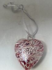 Small glass heart for sale  NORTHAMPTON