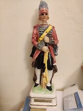 Soldier figurine bottle for sale  MANSFIELD