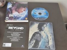 PlayStation 3 PS3 Beyond Two Souls Steelbook con funda en caja completo probado segunda mano  Embacar hacia Argentina