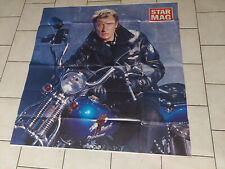 Poster johnny hallyday d'occasion  Ambillou