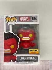 Funko POP! Figura de vinilo exclusiva de Marvel Red Hulk #854 D04 segunda mano  Embacar hacia Argentina