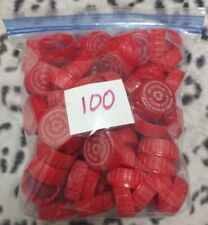 100 red plastic for sale  Ridgeley