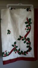 Christmas tablecloth topper for sale  Davis