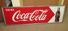 vintage coca cola signs for sale  Winder