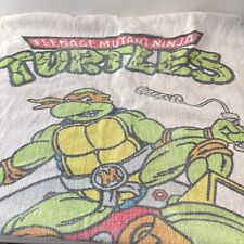 toalha de praia infantil vintage algodão retângulo adolescente tartaruga mutante michelangelo ano 2000 comprar usado  Enviando para Brazil