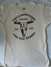 Camiseta para mujer con licencia de cráneo de ganado programa de televisión de Yellowstone para la marca segunda mano  Embacar hacia Argentina