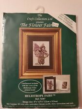 ●THE CRAFT COLLECTION● Cross Stitch~#74387~HELIOTROPE FLOWER FAIRY - BNIP for sale  HULL
