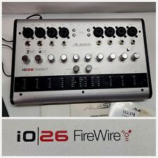 Interfaz de grabación digital Alesis iO 26 24 bits/192 kHz FireWire - MAC/PC probado, usado segunda mano  Embacar hacia Argentina