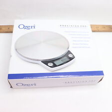 Escala de cocina digital Ozeri Precision Pro acero inoxidable con gran tamaño ZK11-S segunda mano  Embacar hacia Argentina