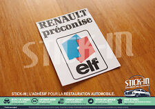 Autocollants stickers renault d'occasion  France