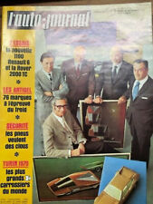 Auto journal 1970 d'occasion  Poitiers