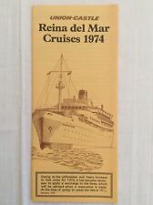 Cruise liner brochure. for sale  BOURNEMOUTH