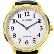 Citizen Collection relógio analógico 3 mãos Eco Drive Bj6543-10A mostrador branco comprar usado  Enviando para Brazil