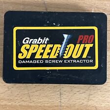 Conjunto de extrator de parafuso danificado Grabit Pro Speed Out comprar usado  Enviando para Brazil