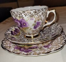 antique bone china cup and saucer for sale  NELSON