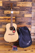 Pacote de guitarra acústica Fender CD-60S Dreadnought V2 natural DANIFICADO comprar usado  Enviando para Brazil