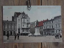 Bublitz  Pommern  Marktecke Kaiser Wilhelm Denkmal Markt    Original Postkarte   gebraucht kaufen  Glücksburg
